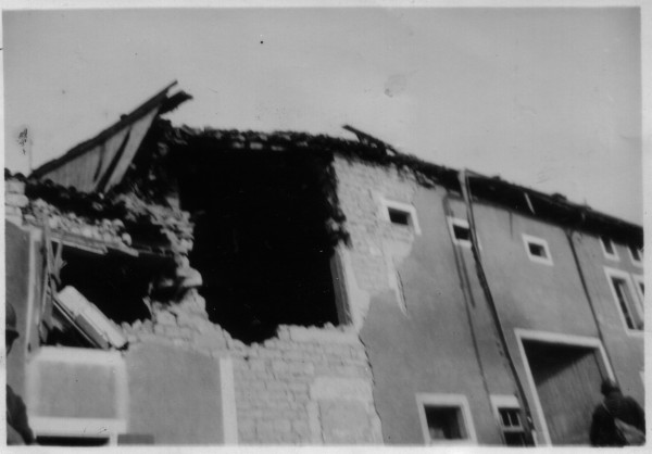 maison bombardée