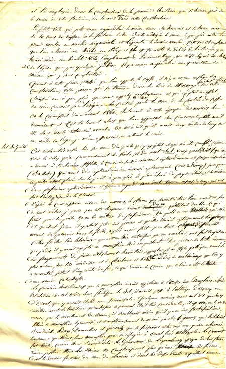 deuxiÃ¨me page du manuscrit