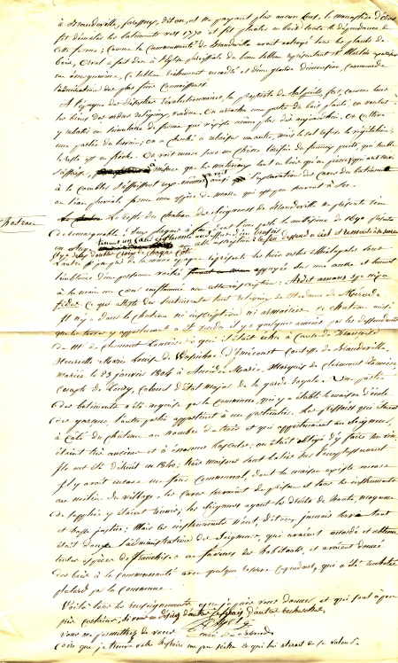 derniÃ¨re page du manuscrit
