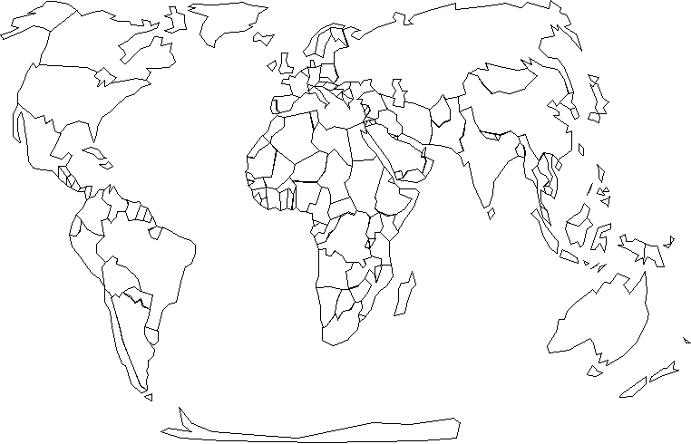 Carte des États
