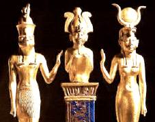 Isis, Osiris et Horus