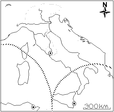 Carte Italie