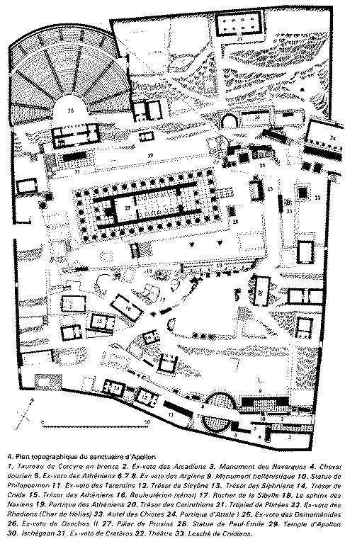 plan du sanctuaire